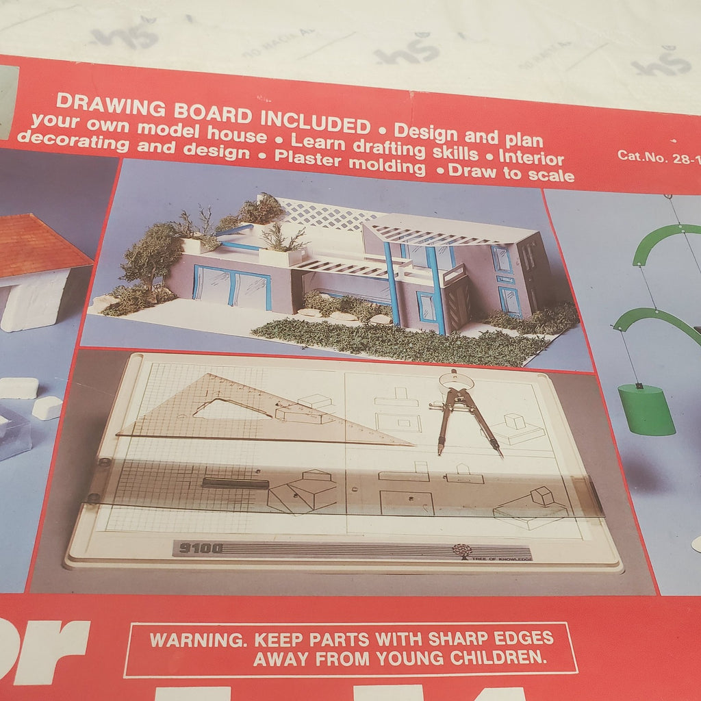 Junior Architect POWERTECH Drafting Interior Decorating Design Set
