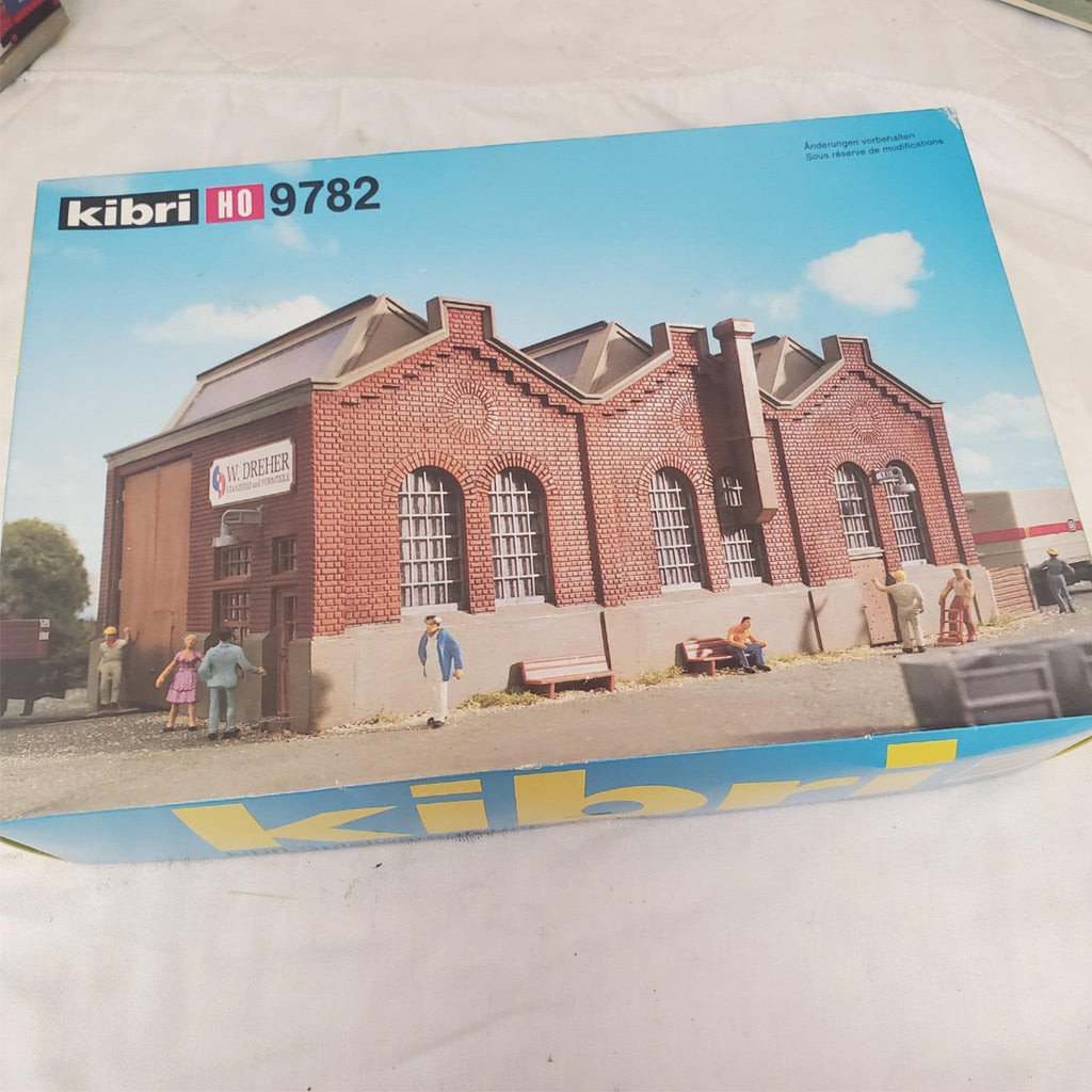 Lot of 4 Vintage HO Scale9784,9602,9782 Kibri Model Power Western Union Building
