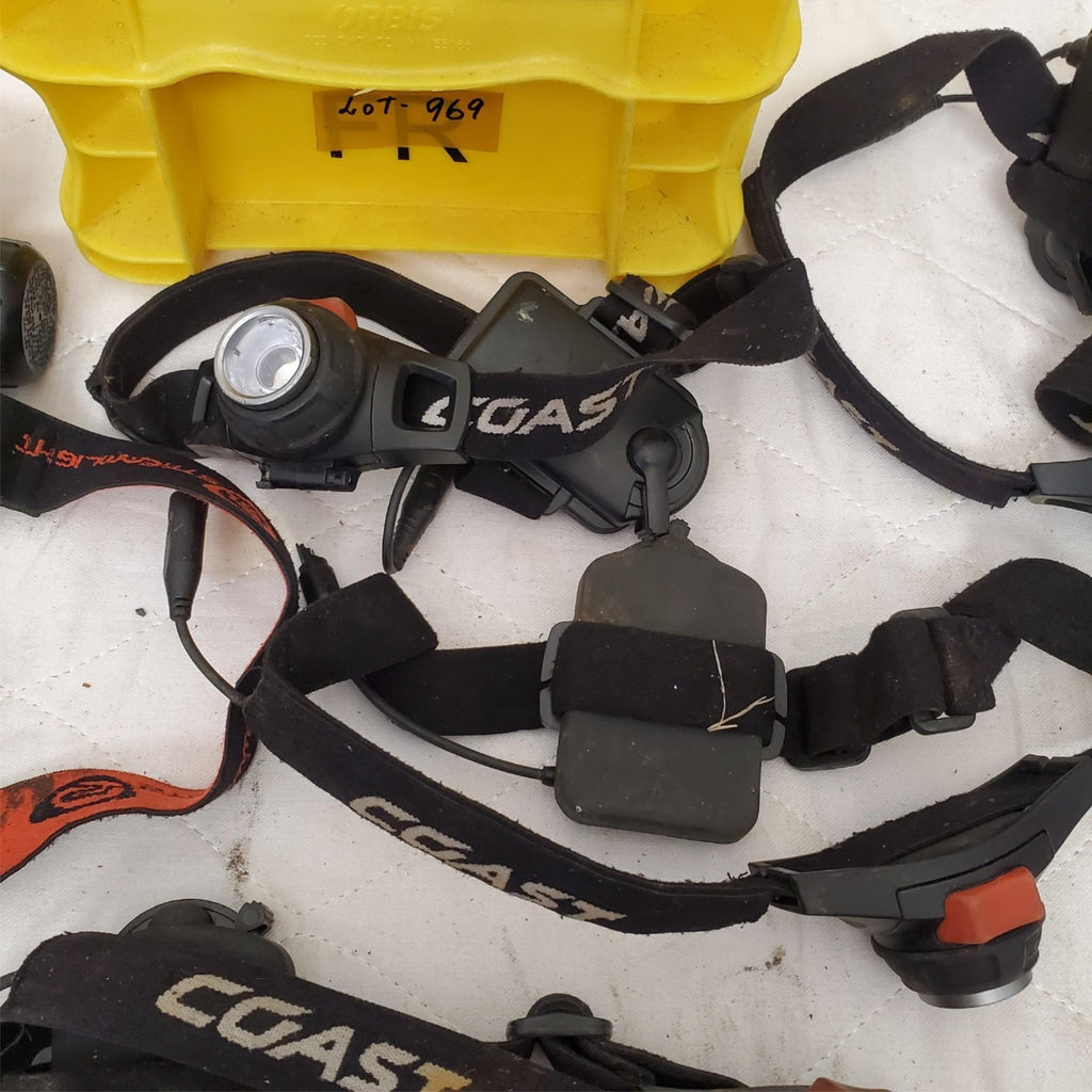 Lot of Assorted Coast & Streamlight LED Headlamps LOT-969