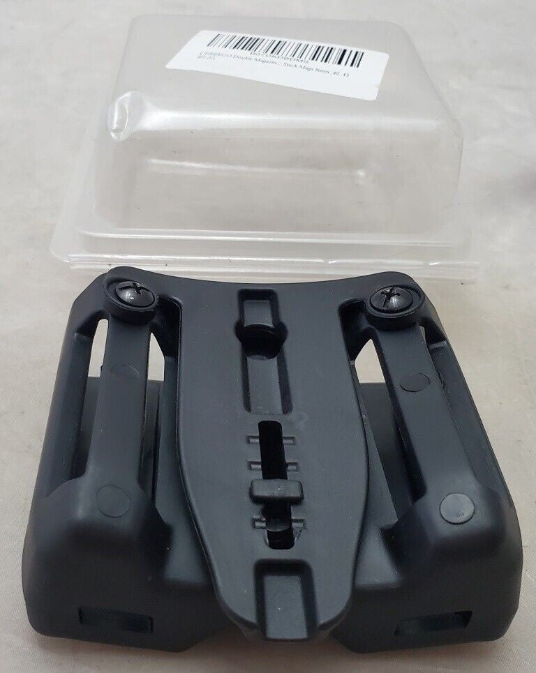 Cheergo Double Magazine Pouch Paddle Holster Stack Mags 9mm .40 .45