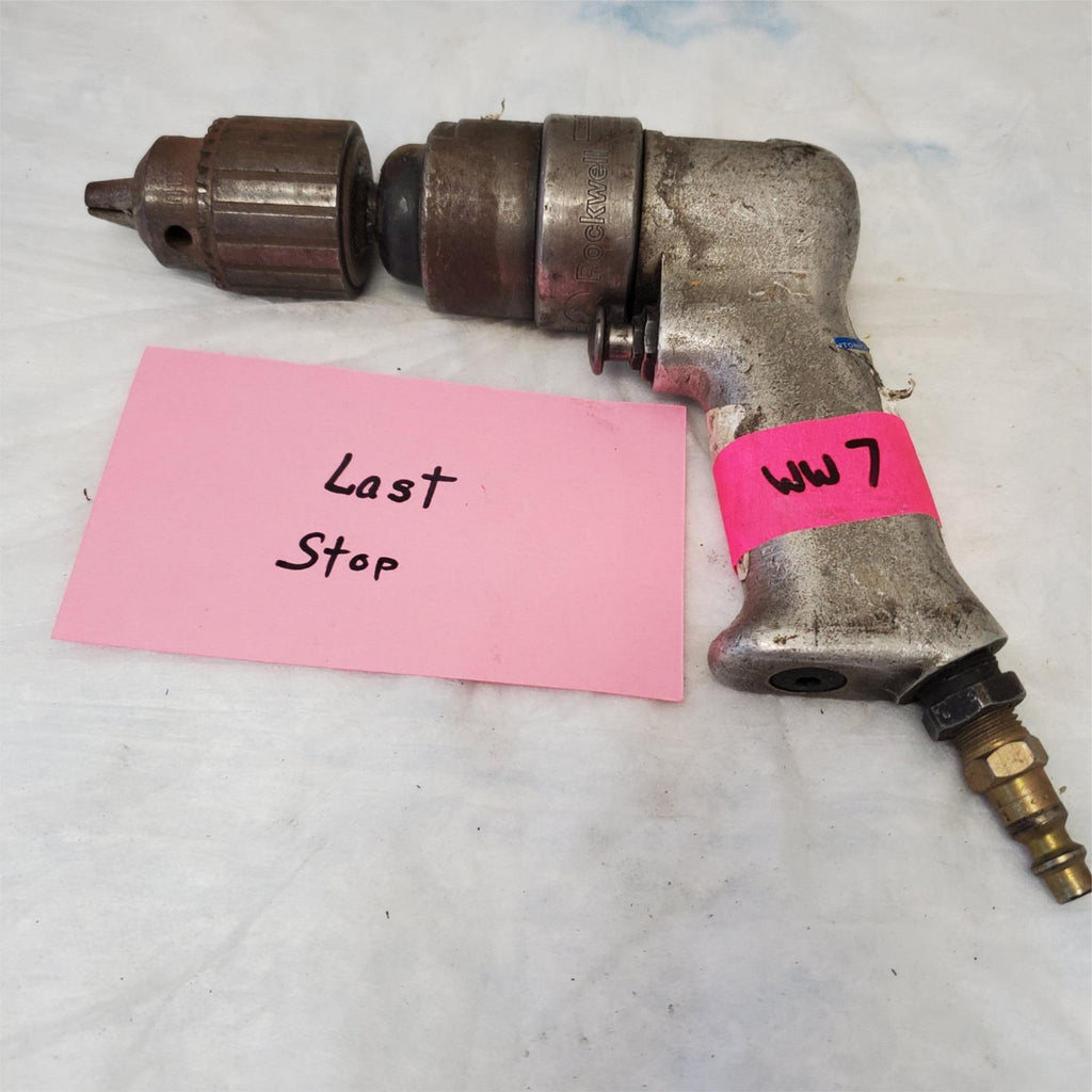 Rockwell Pistol Grip Pneumatic Air Drill Air Tool WW-7