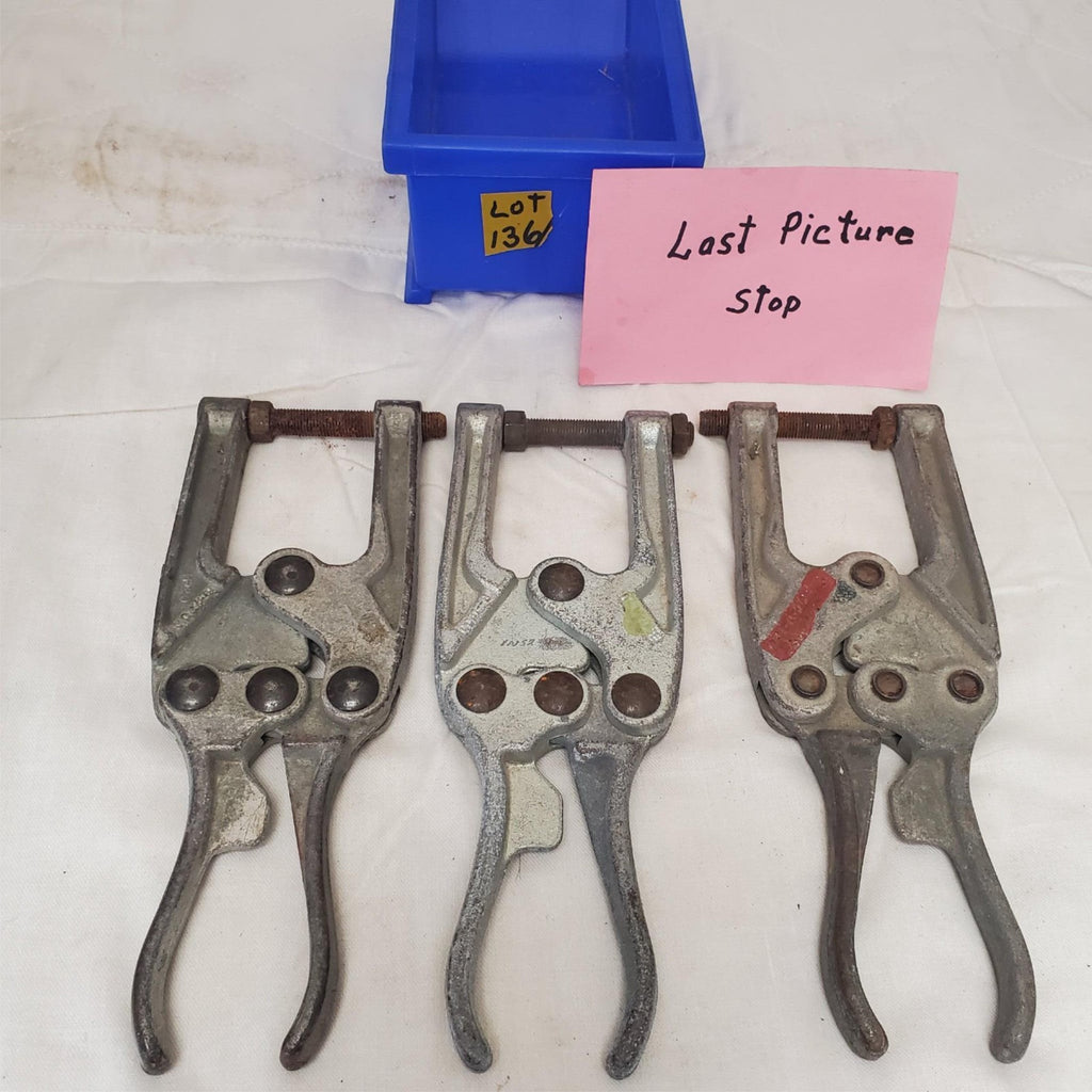 Lot of 3 Welding Aircraft Aviation Clamp Crimp Tool LOT-136