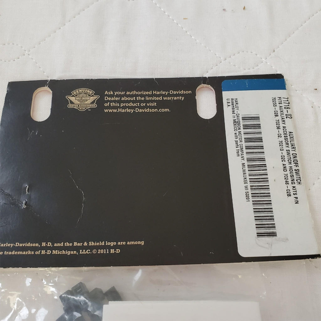 Harley-Davidson Auxiliary On/Off Switch Housing Kits