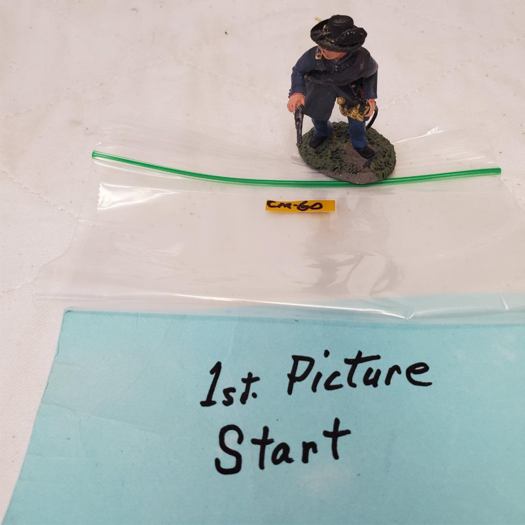 Hand Painted Metal Toy Soldier Civil War 0741L CM-60