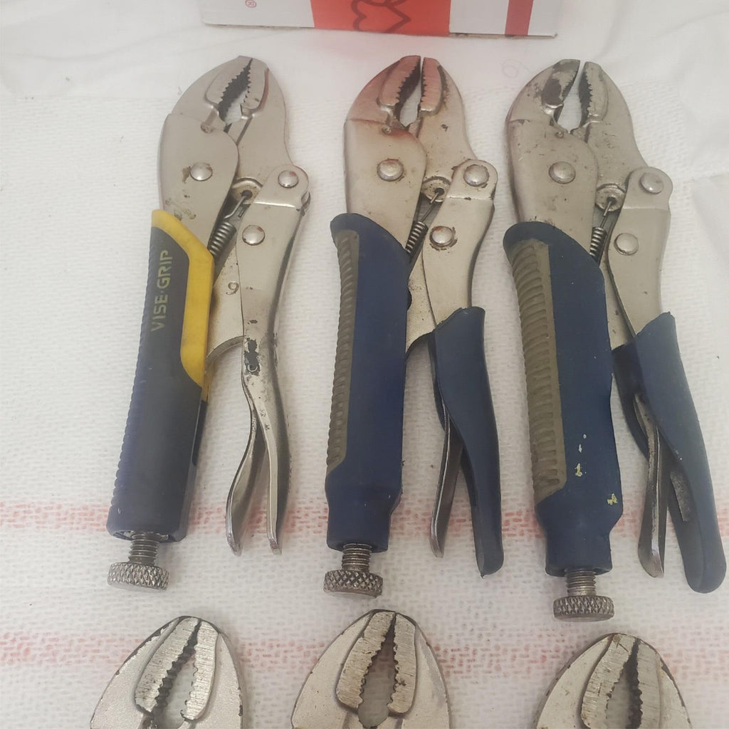 Lot of 6 Vise Grip Locking Pliers LOT-1037