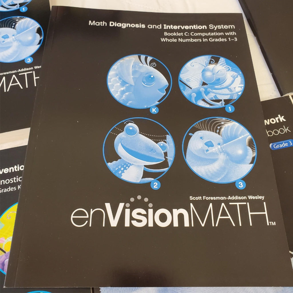 enVisionMath Common Core Math Diagnosis and Intervention System Part 1 Booklets