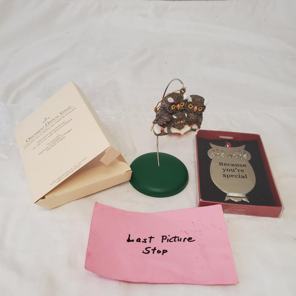 Hallmark Keepsake Christmas Owl Christmas Ornament 1984