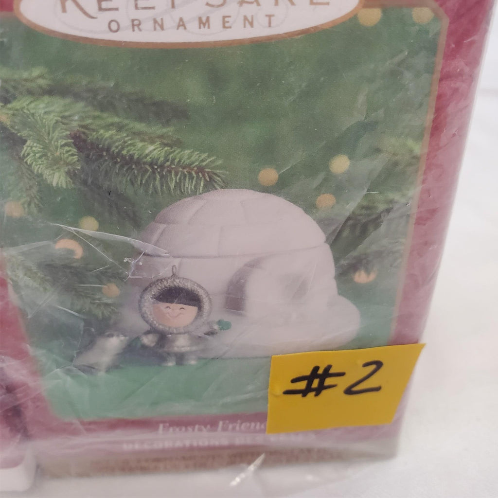 Set of 2 Hallmark Keepsake Ornament Frosty Friends #2