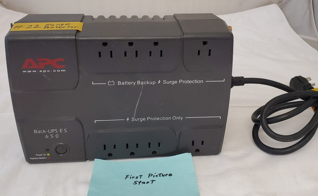 APC Back-UPS ES 650 BE650R Surge Protector NO BATTERY INCLUDED #22