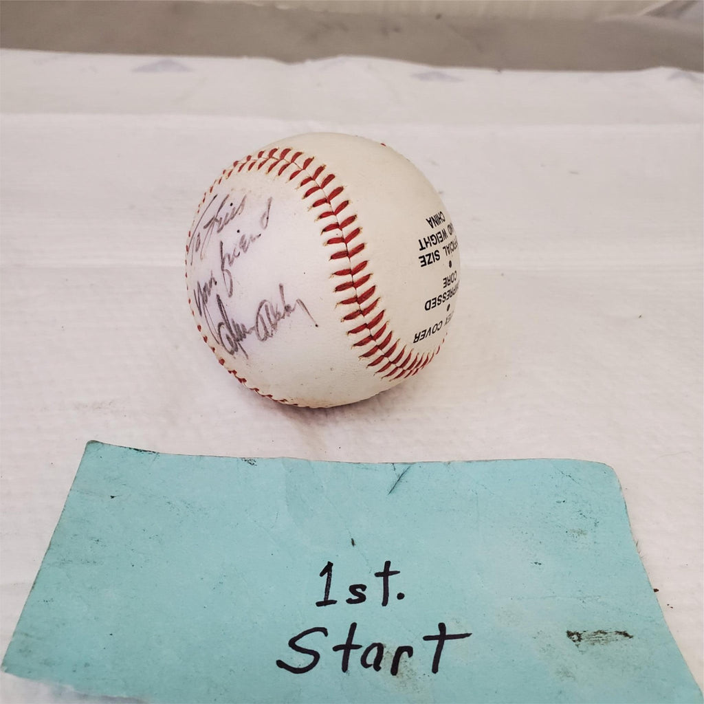 Vintage Franklin Official League Baseball Autographed