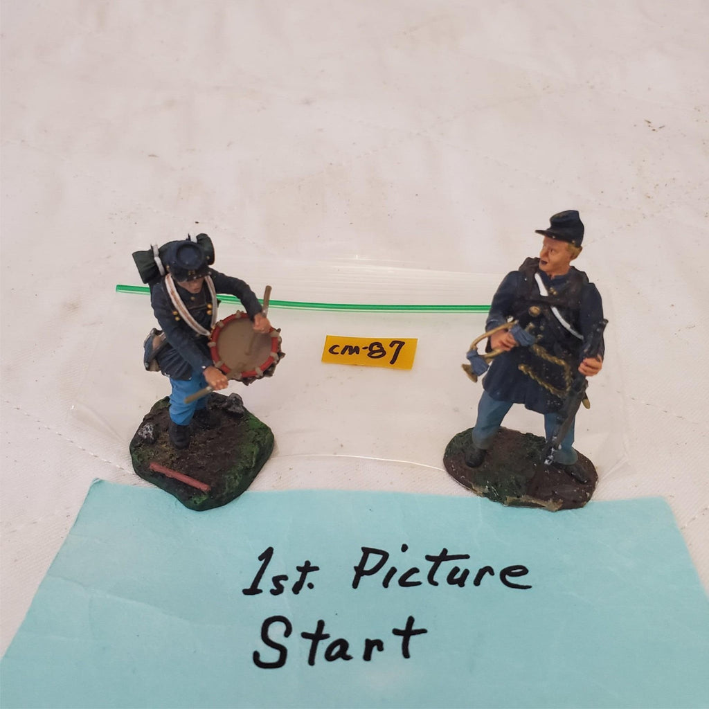 The Collectors Showcase 20th Massachusetts Drummer & Trumpet CM-87