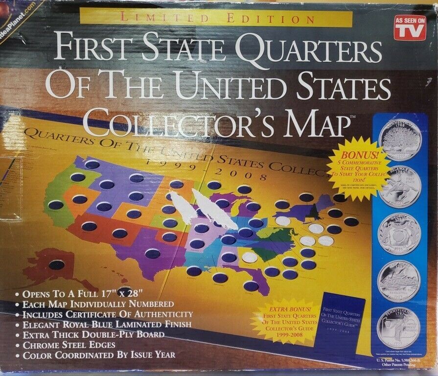 Lot of USA Presidential Coin Series 1999-2008 Limited Edition Holders Books