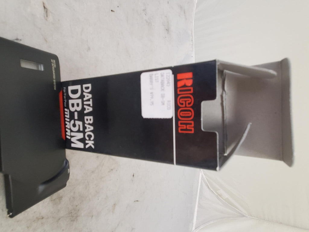 Ricoh Data Back DB-5M for Mirai Camera (NOS) AF Integrated System OWNERS MANUAL