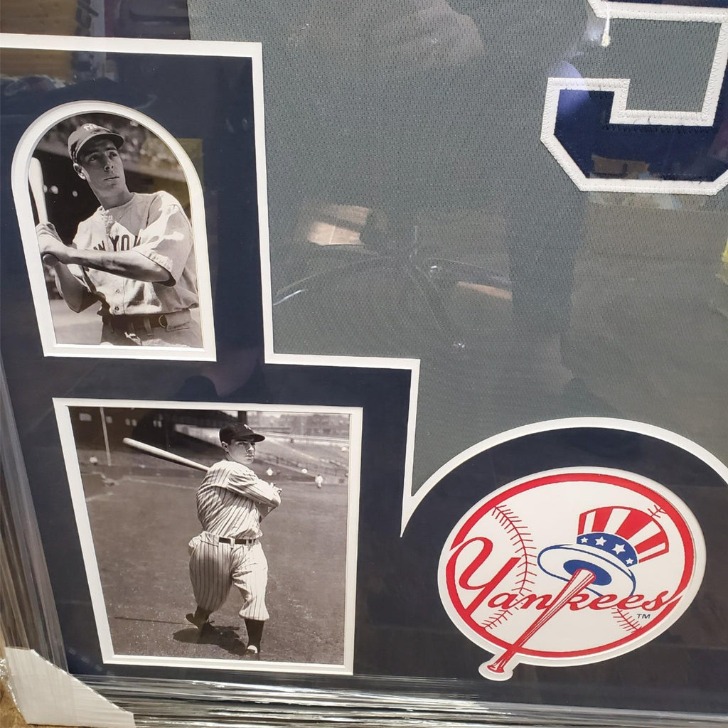 Joe Dimaggio Framed Yankees Jersey