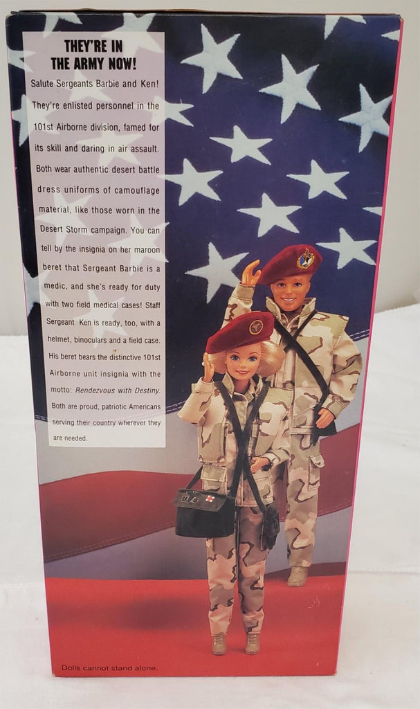 Barbie 1992 - Army Barbie - Stars 'n Stripes Collection
