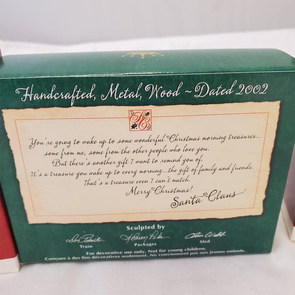 Hallmark Keepsake Christmas Morning Treasures & Thomas the Tank Engine Ornaments
