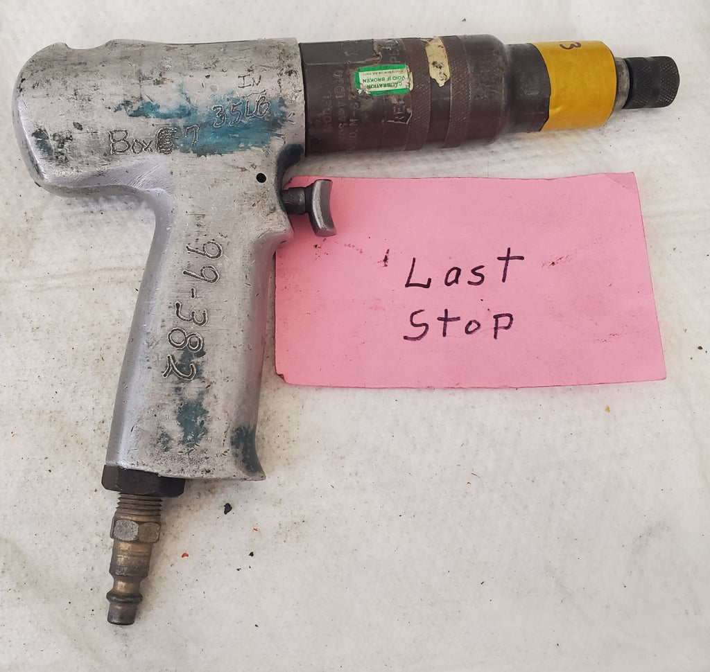 Cleco 8RSAPT-10 Pneumatic Pistol Grip 1/4" Air Tool Screwdriver/Nutrunner TTT-13