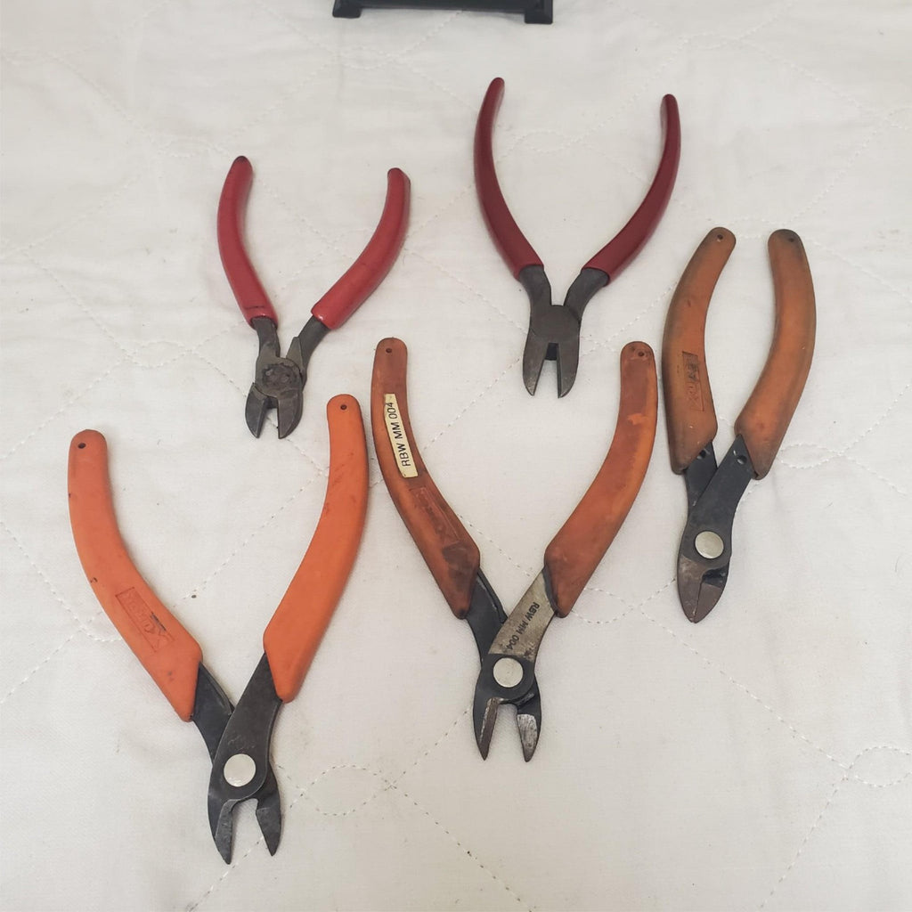 Lot of 5 Xuron Flush Cable Tie Cutters LOT-78