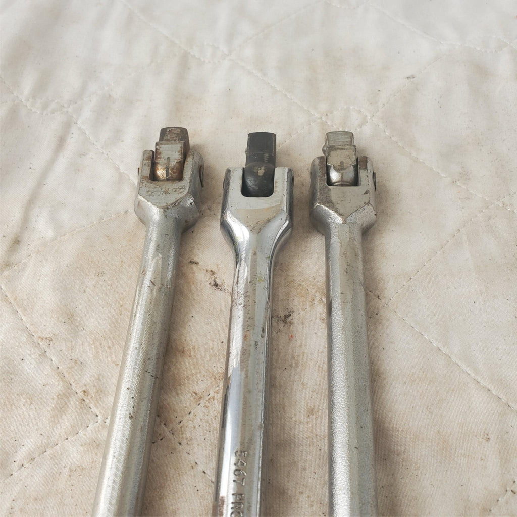 Lot of 3 PROTO & Other Drive Flex Head Breaker Bar Extension LOT 332
