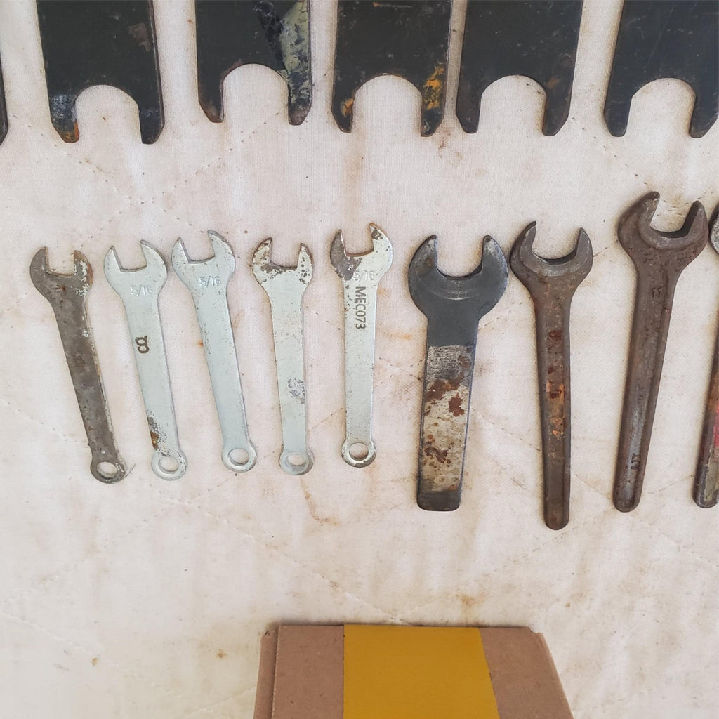 Lot of 40 Assorted Open End Service Wrench & other Wrench Tool LOT 486