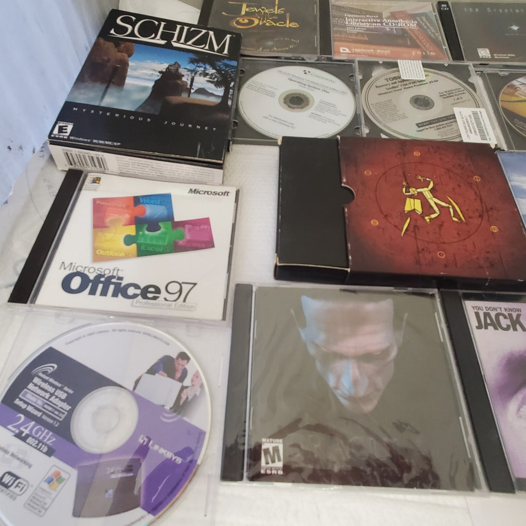 Lot of PC Video Games and Programs Myst III Exile The Beast Within Disc
