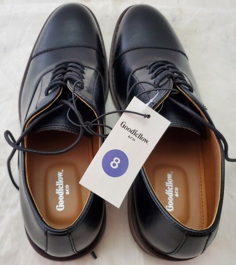 Men's Joseph Oxford Dress Shoes - Goodfellow & Co Black Size 8