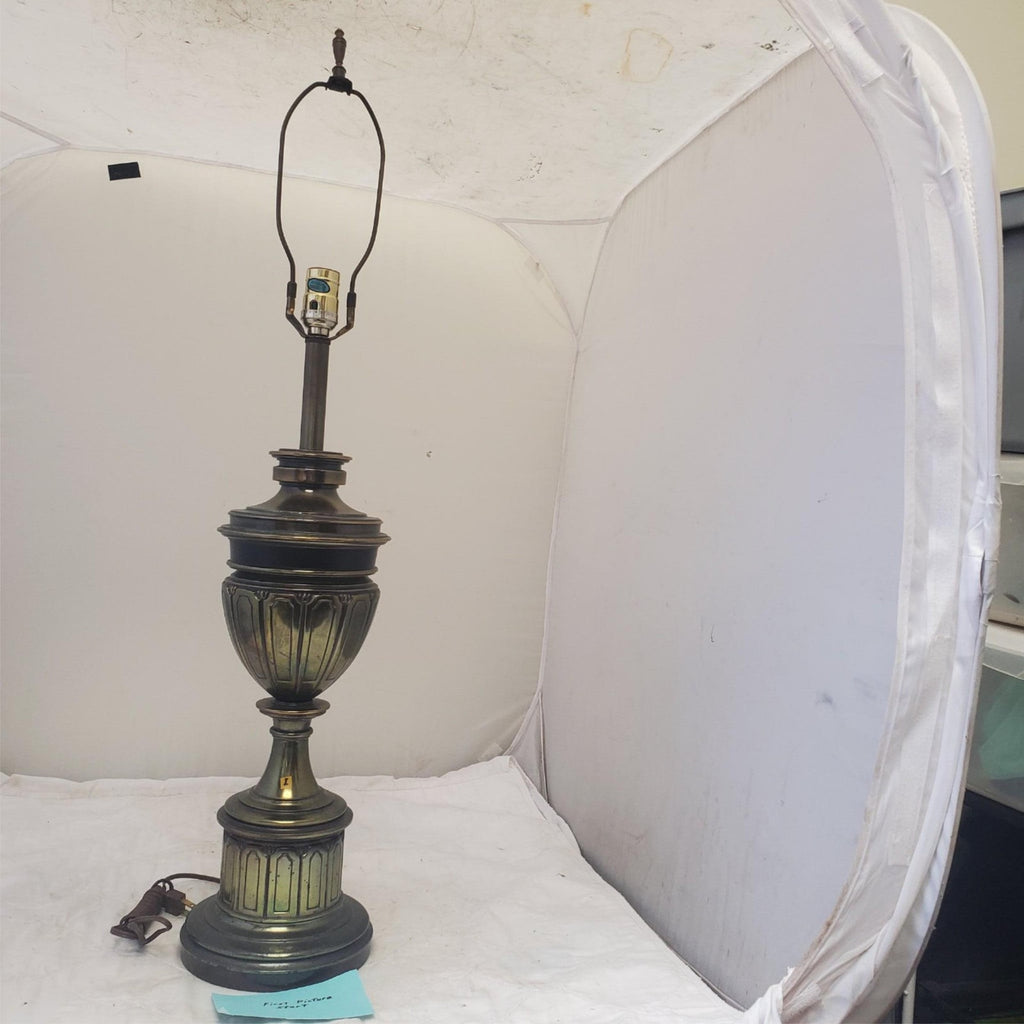 Vintage Brass Trophy portable Table Lamp I