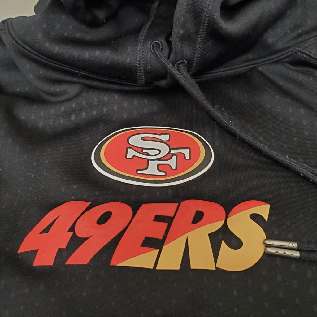 Nike Mens XXL Therma Fit NFL Onfield Apparel Black Pullover