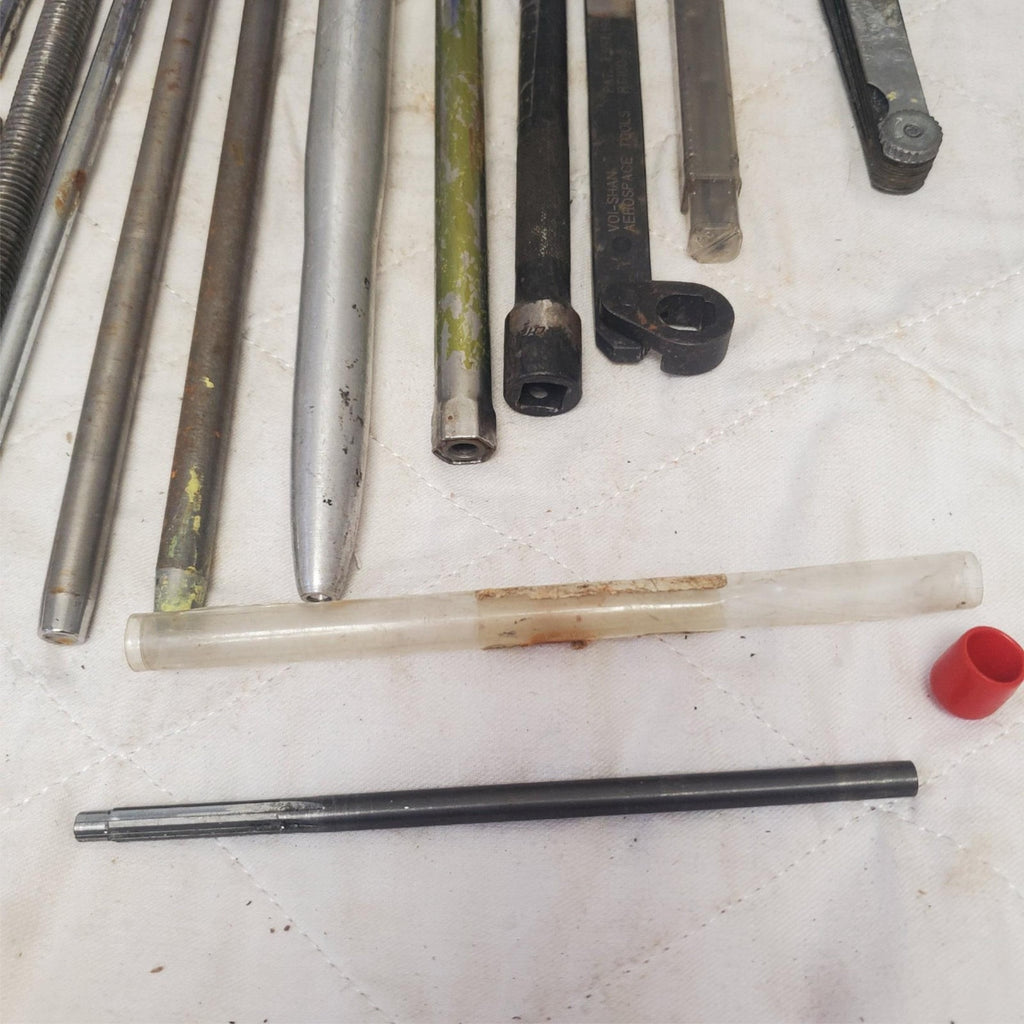 Mixed Lot of Assorted Machinist Tools Drill Bits Reamers Taps LOT-114