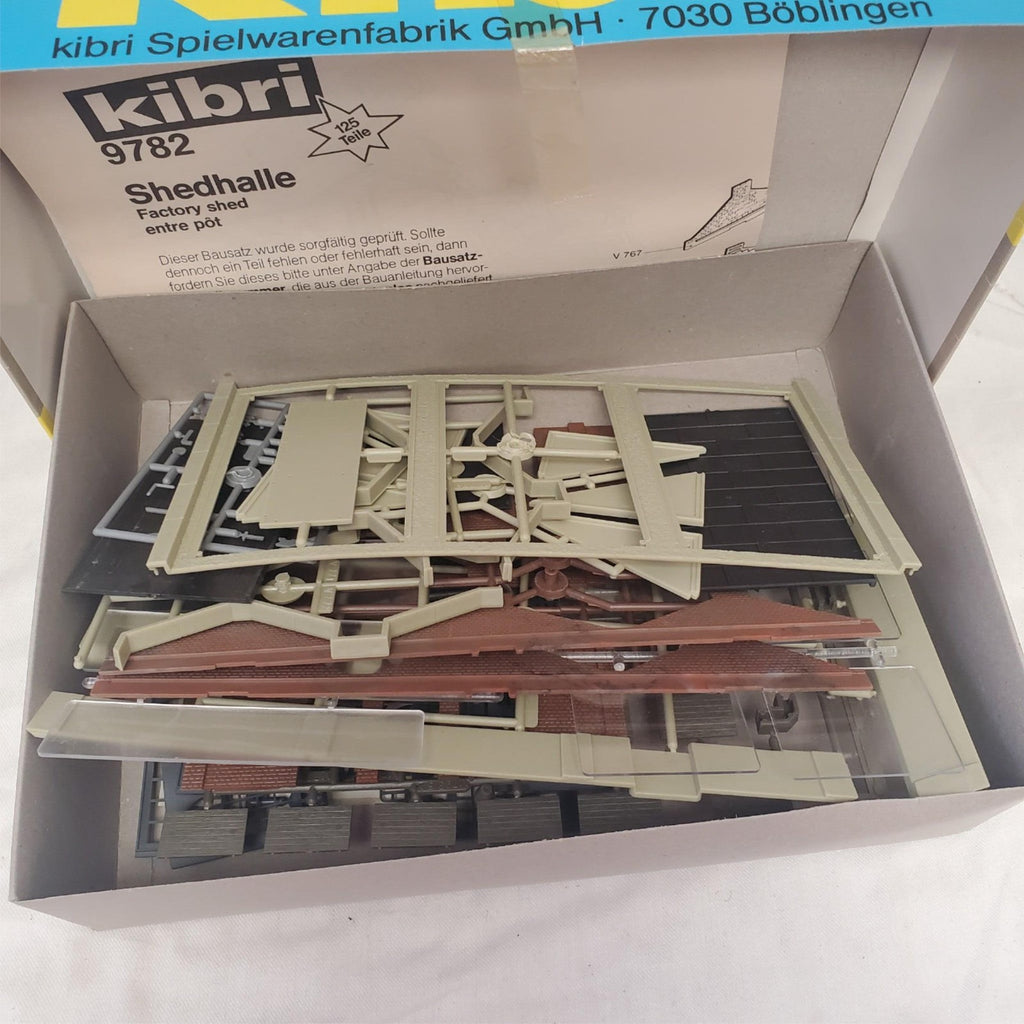 Lot of 4 Vintage HO Scale9784,9602,9782 Kibri Model Power Western Union Building