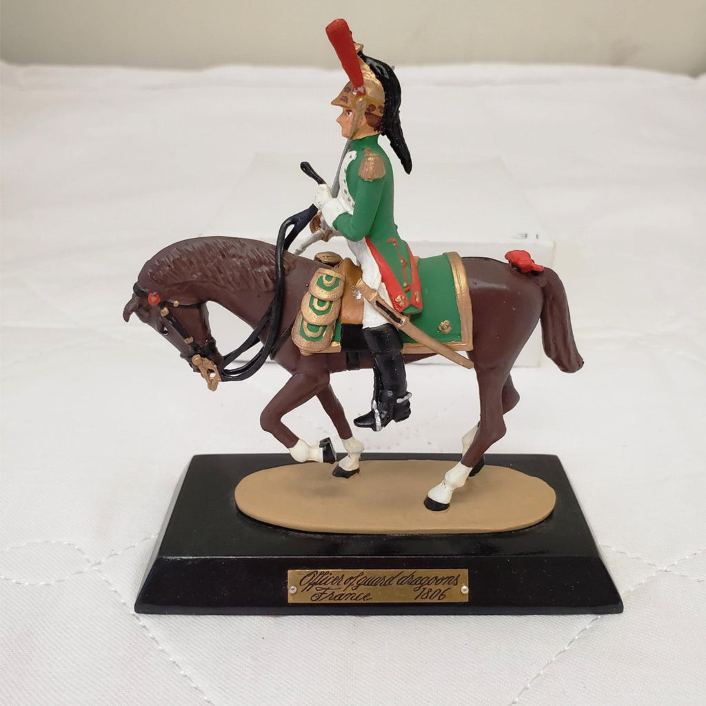 Officer of guard dragoons France 1806 Guards on Horseback Toy Soldier