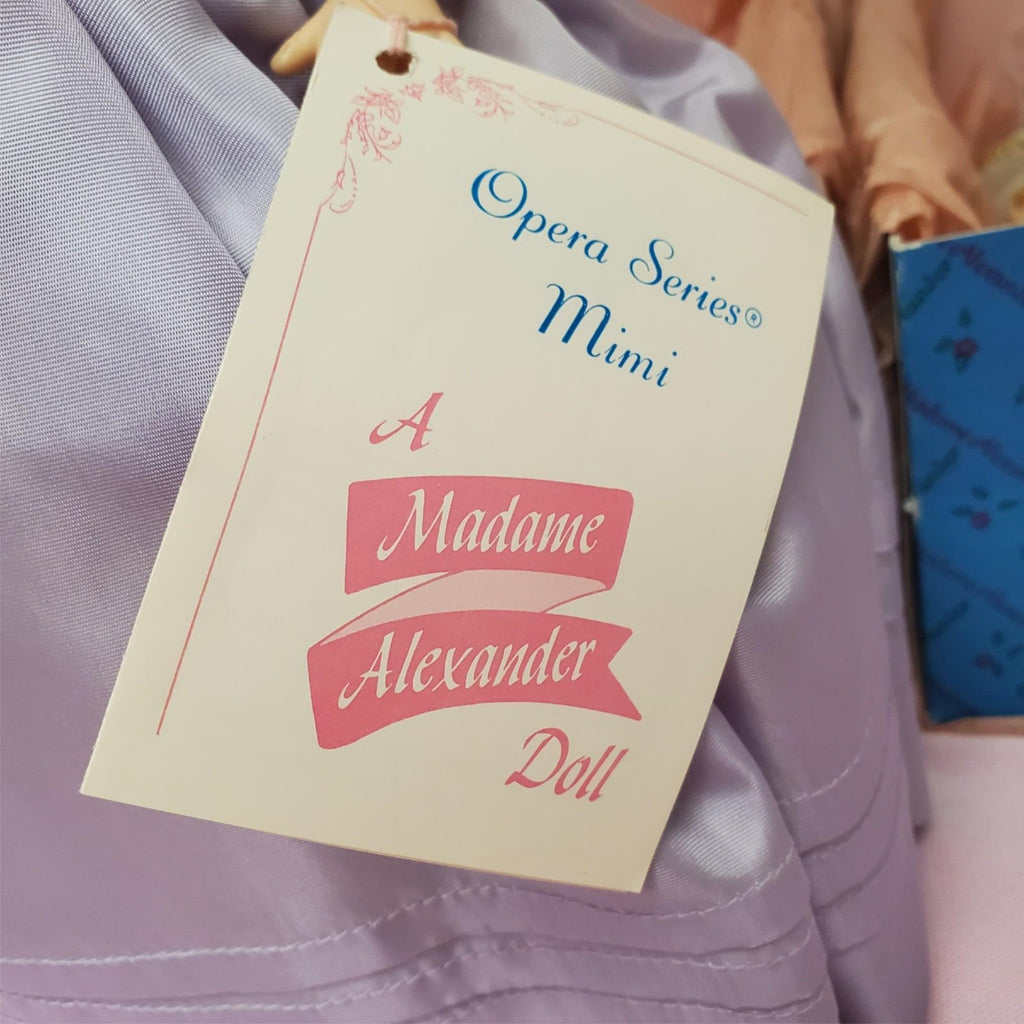 Madame Alexander #1411 Mimi #1412 Salome Opera Series Dolls Set with Box