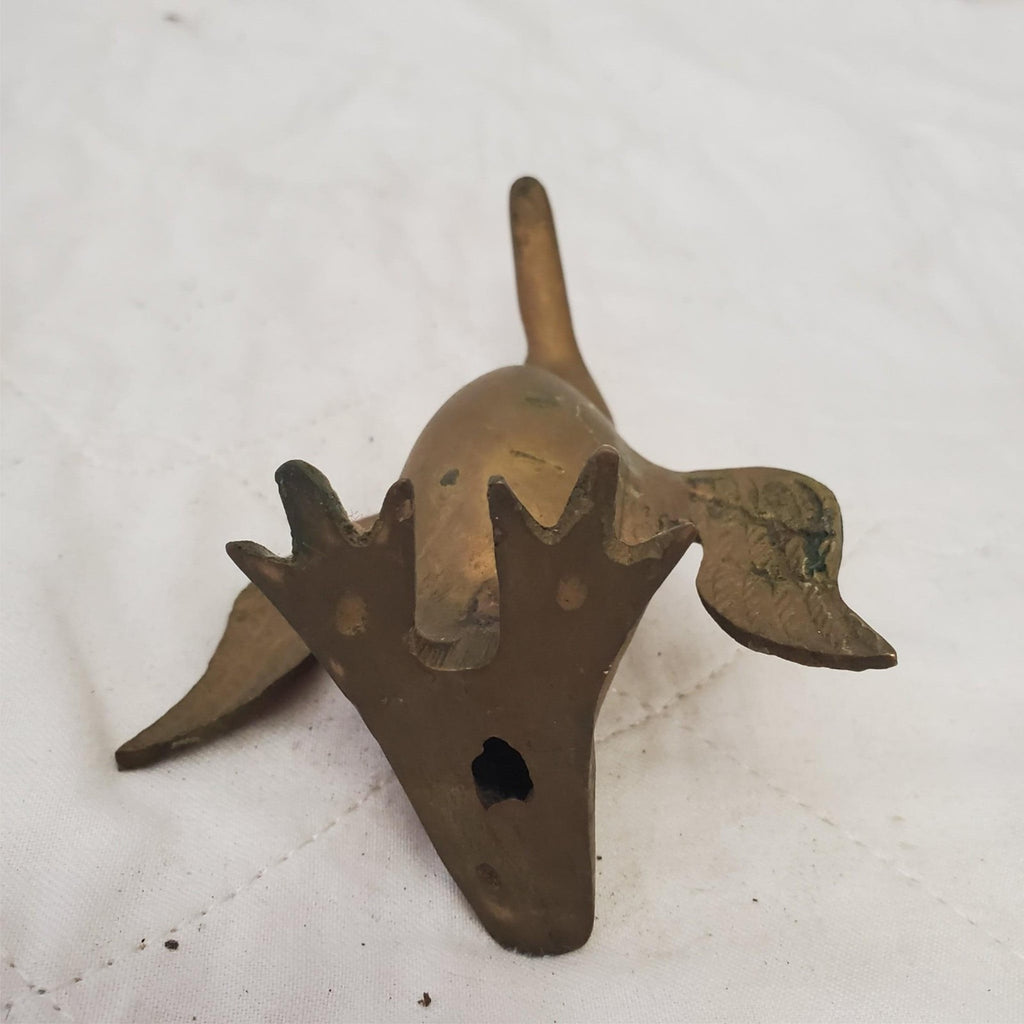 Vintage Brass Metal Penguin Figurine