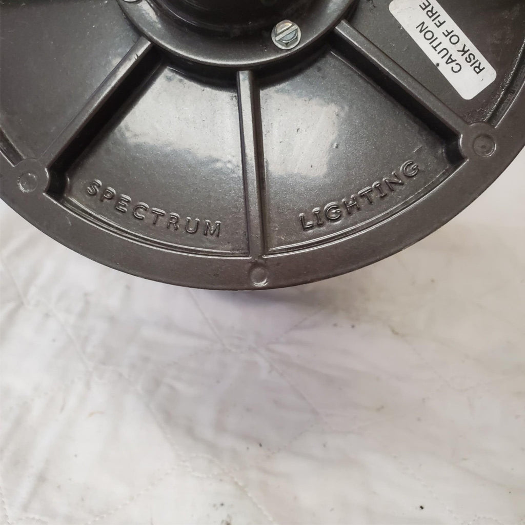 Spectrum Lighting Cylindrical Fixture Light 120V Black Finish #1