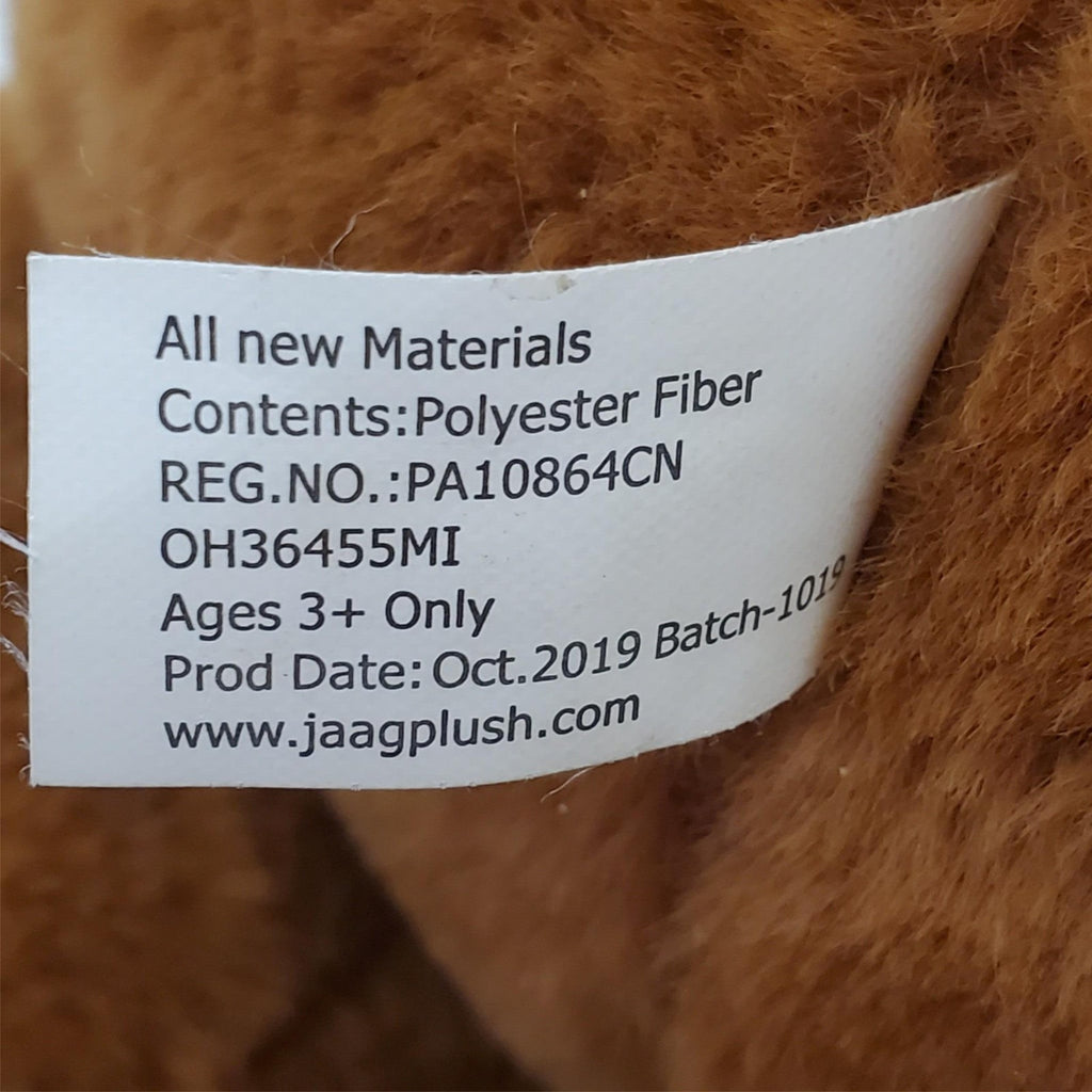 Jaag Buc-ees Plush Bucky Beaver Mascot 24" Stuffed Animal Toy