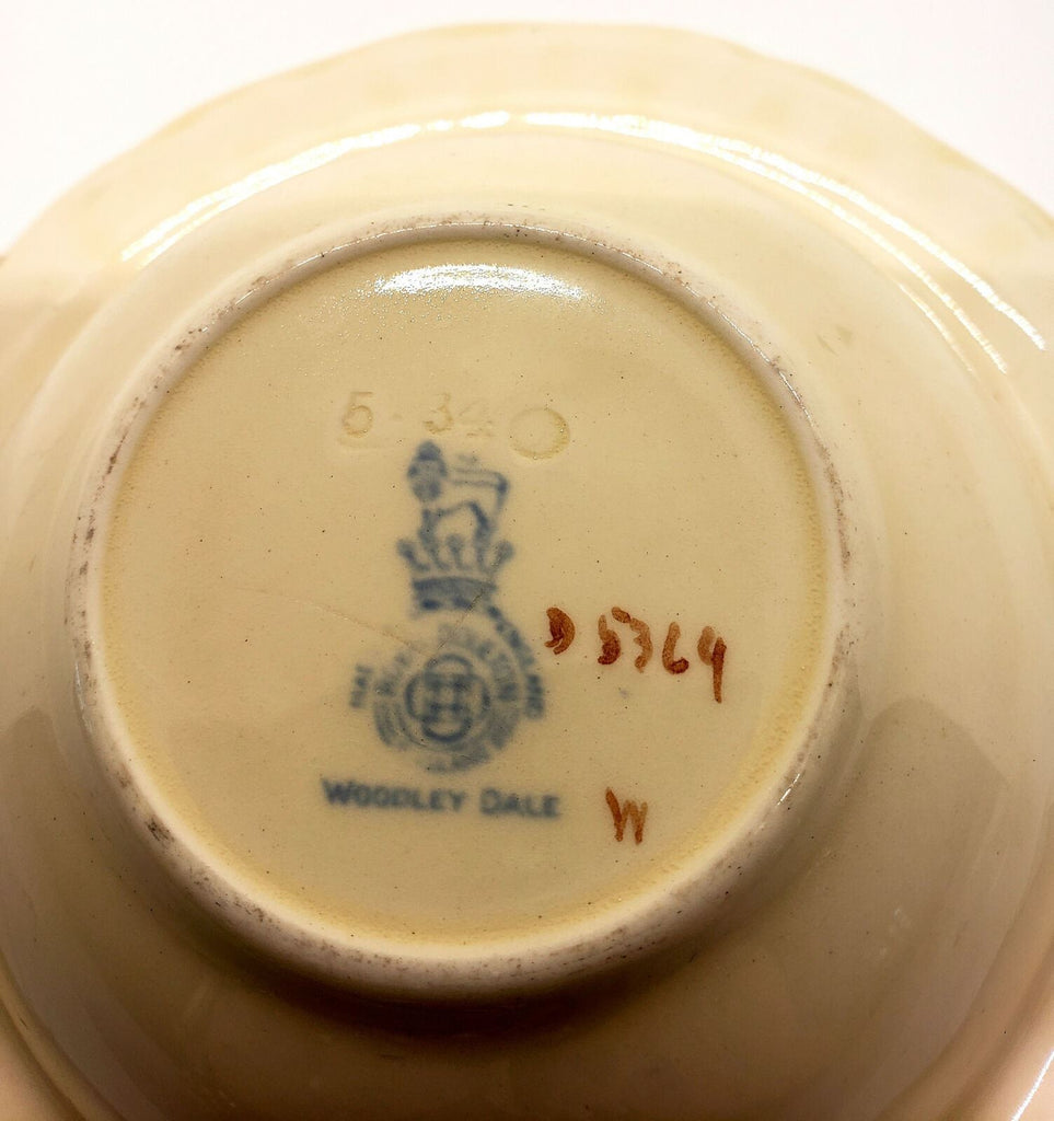 Vintage Royal Doulton Woodley Dale Round Serving Cereal Large Bowl Dish