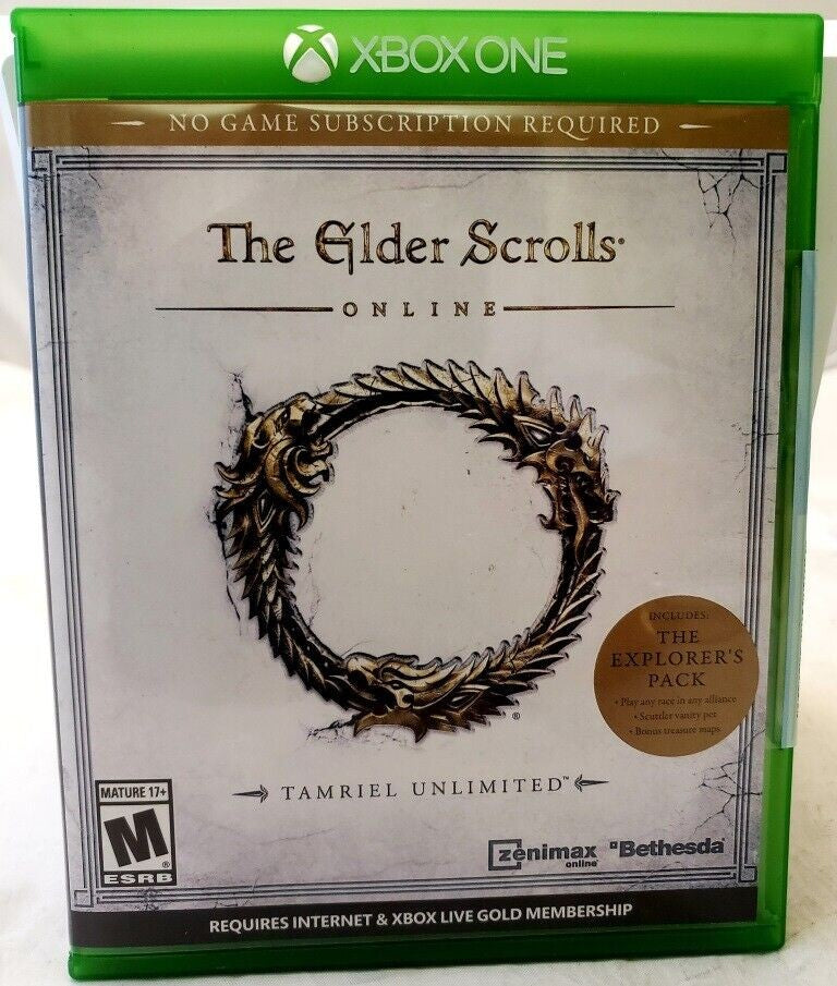 Microsoft Xbox One The Elder Scrolls Online: Tamriel Unlimited Video Game