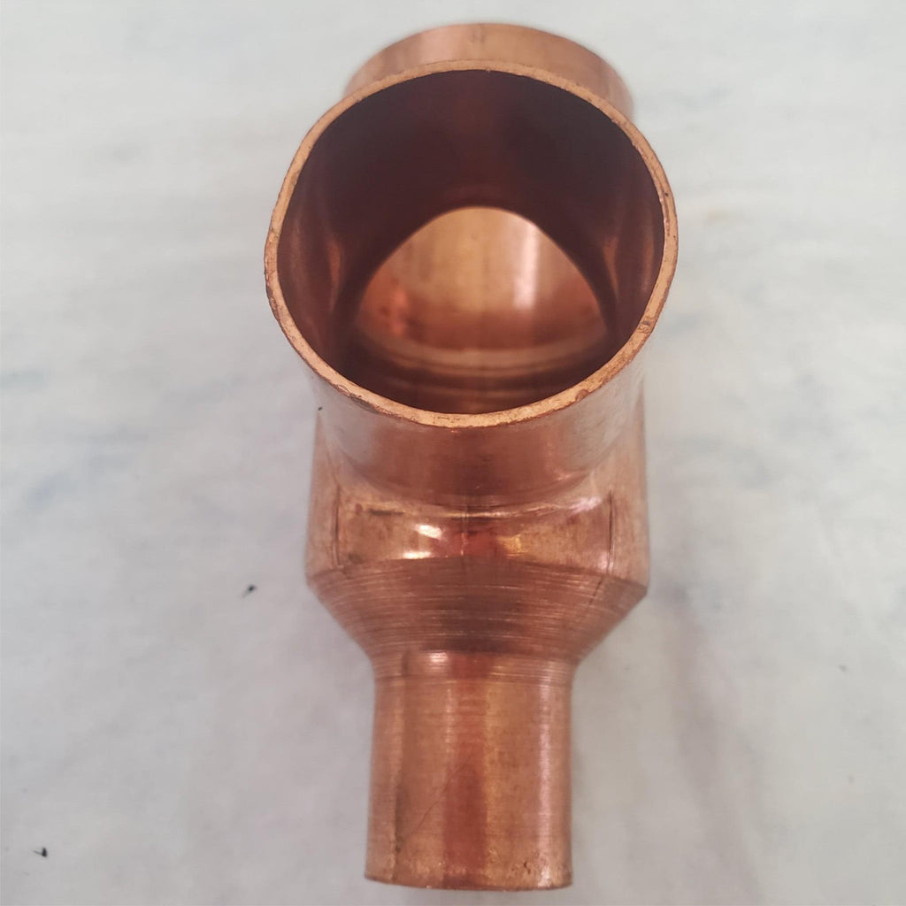 C2 Wrot Copper Pressure Reducing Tee