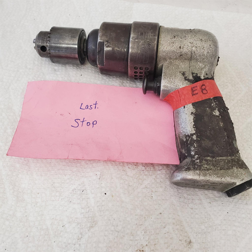 Rockwell Pistol Grip Pneumatic Air Drill Air Tool E8 X-19500