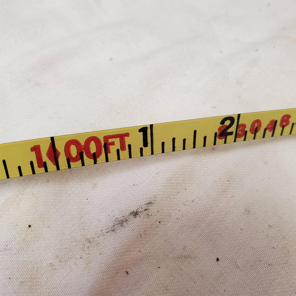 Vintage Steel Tape Retractable Tape Measure LOT-808