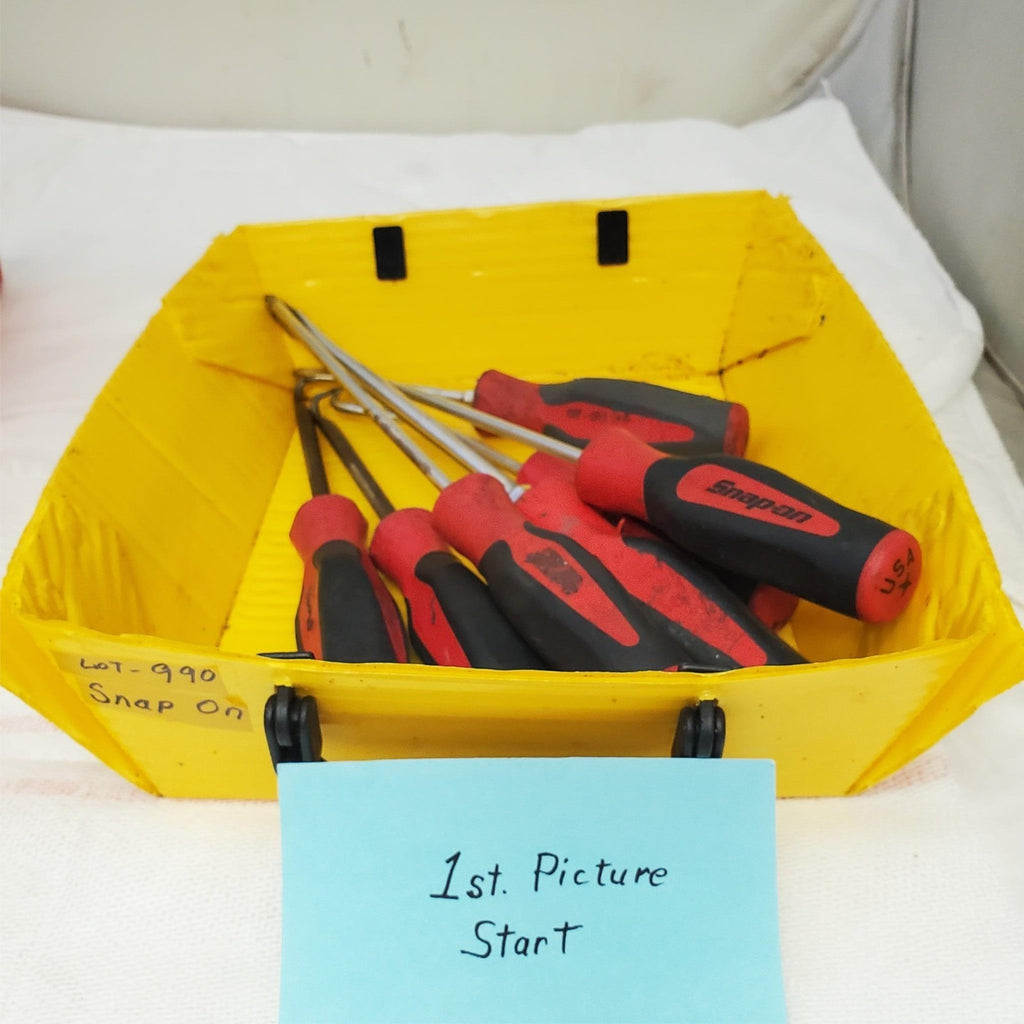 Lot of 7 Assorted Snap-On Screwdriver LOT-990