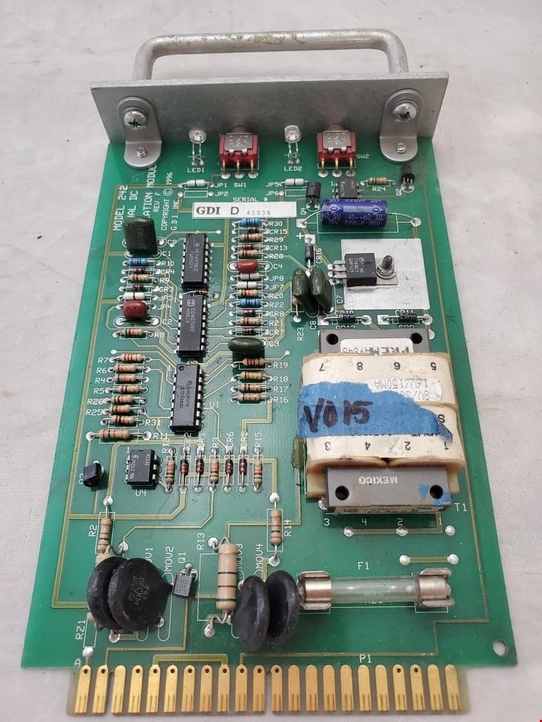 Isolation Module Model 242 Dual DC REV F Dual Channel