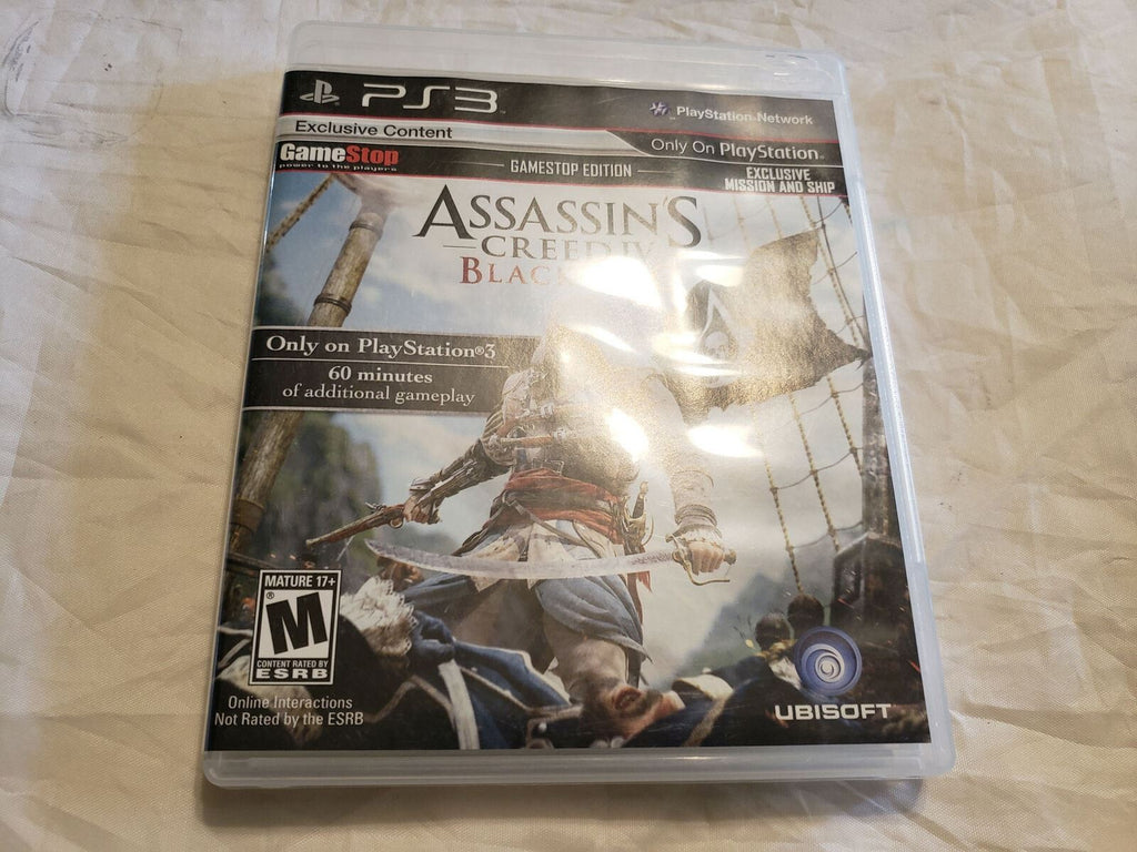 Assassins Creed IV Black Flag Sony PlayStation 3  from Ubisoft with Manual Great