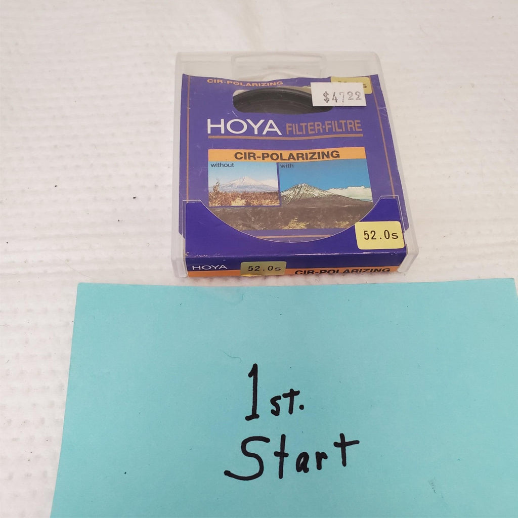 HOYA PL-CIR Polarizer Filter 52mm