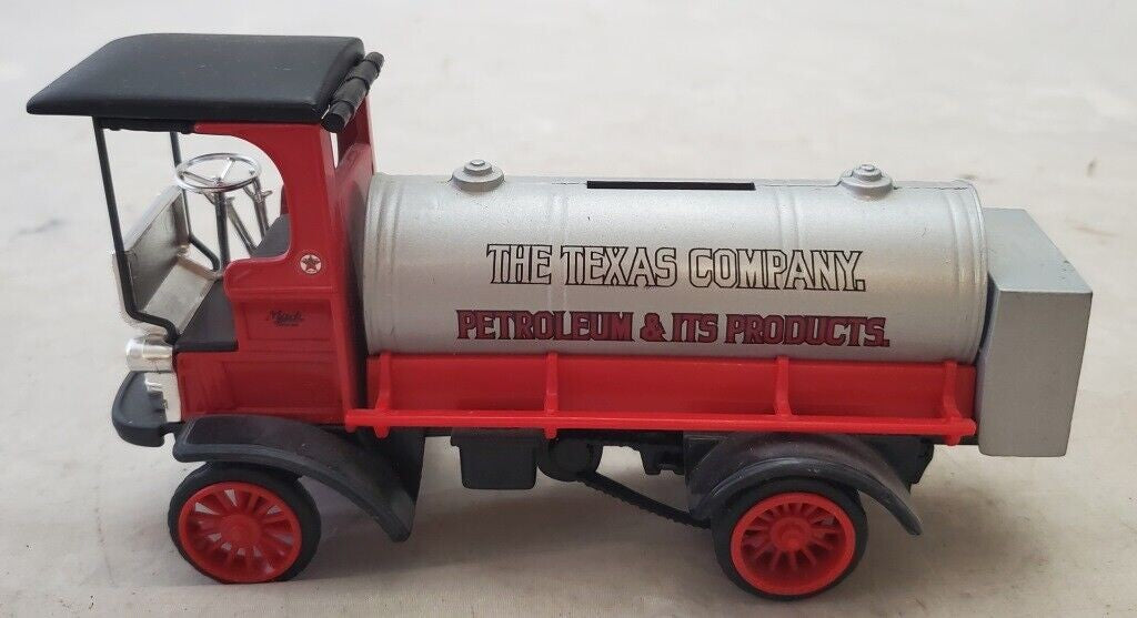 Vintage The Texas Company Petroleum and Its Products Mack Truck Bank