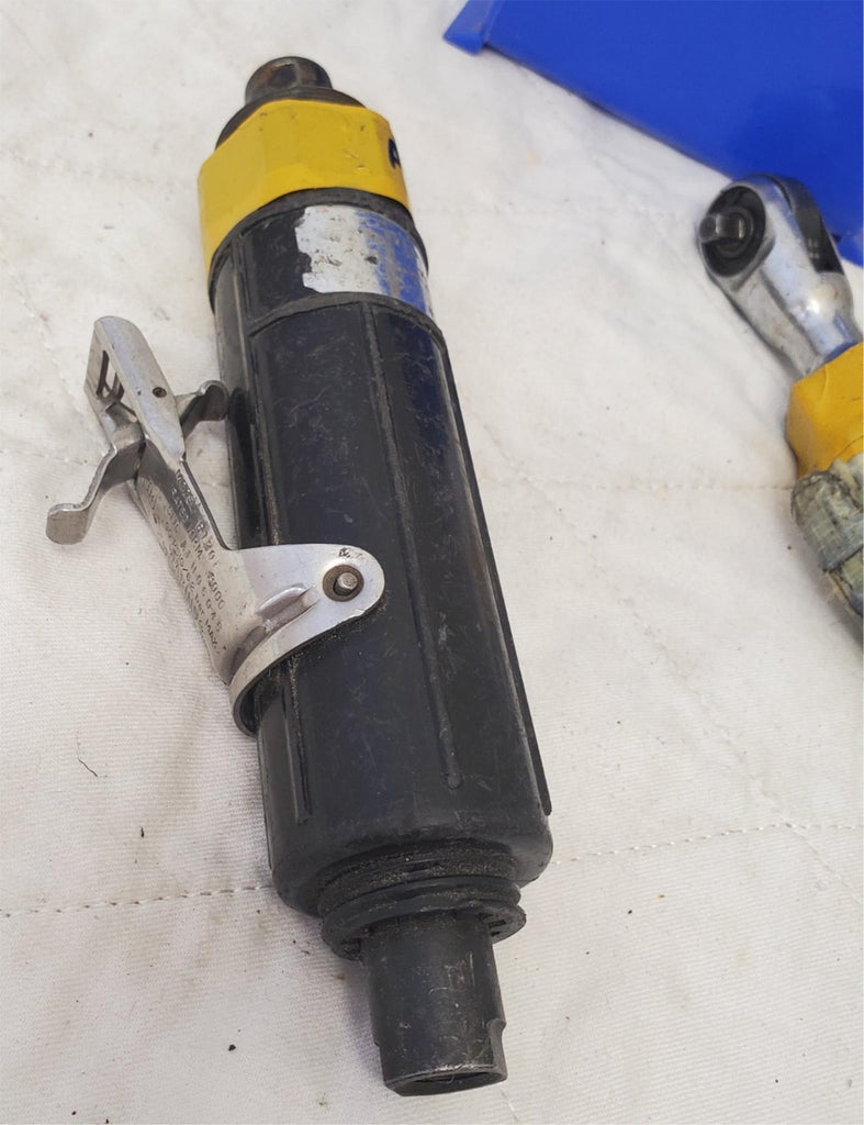 Lot of 2 Blue Point & Atlas Copco Ratchet Socket Wrench Pneumatic Tool LOT-190