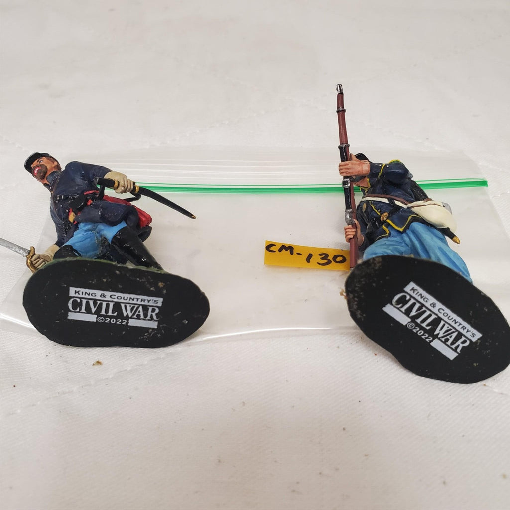King and Country CW137 CW120 Infantryman Advancing w/Rifle & Sword CM-130