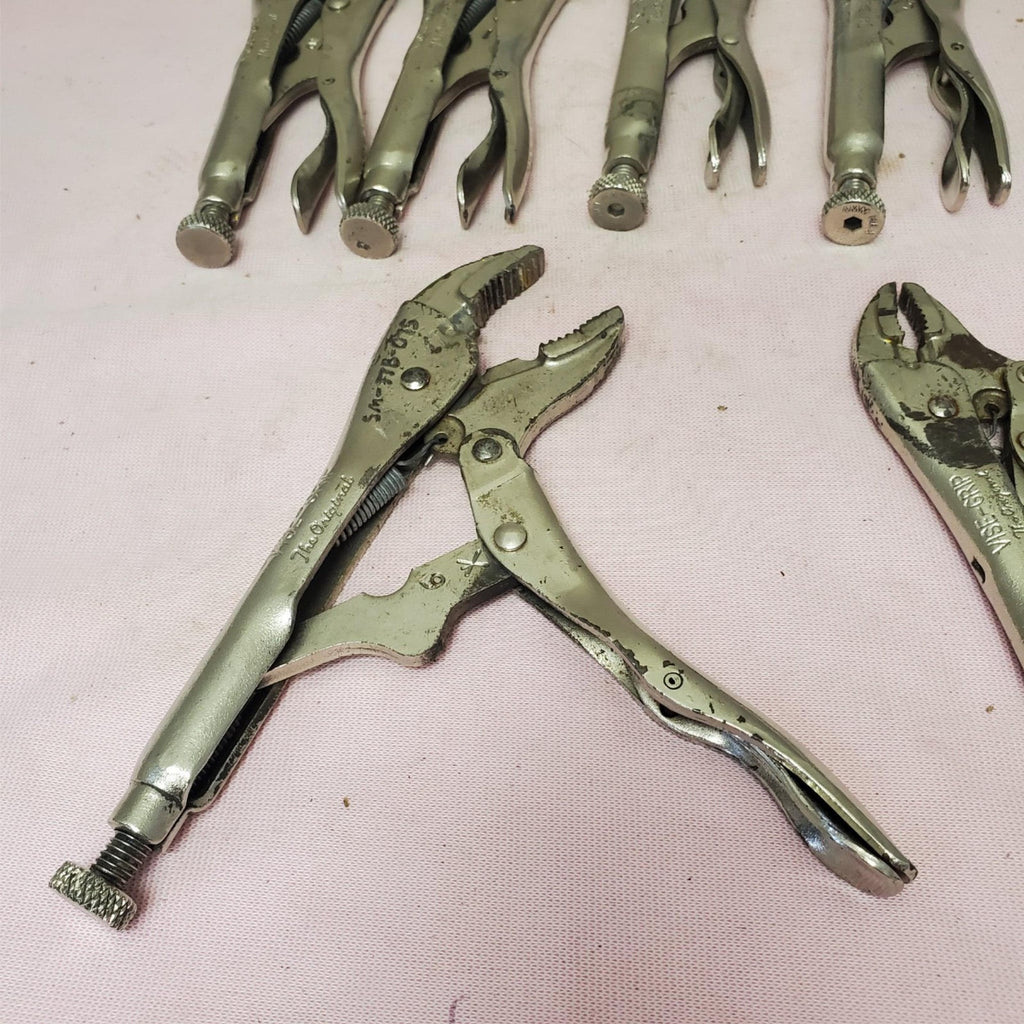 Lot of 6 Vise-Grip Locking Pliers Set LOT-787