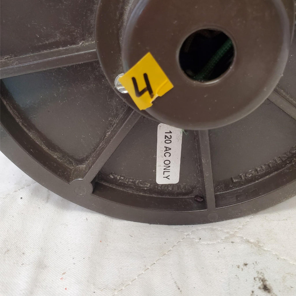 Spectrum Lighting Cylindrical Fixture Light 120V Black Finish #4