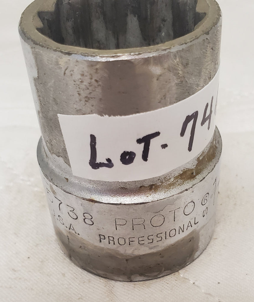 PROTO 5738 USA  1-3/16” Heavy-Duty Socket Tool - LOT 746